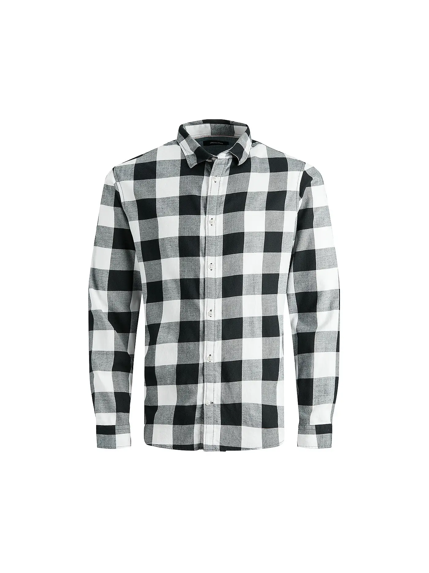 JACK & JONES | Jungen Hemd JJEGINGHAM | weiss
